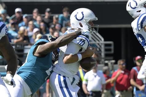 Colts QB Gardner Minshew delivers a turnover-filled folly in his return to Jacksonville